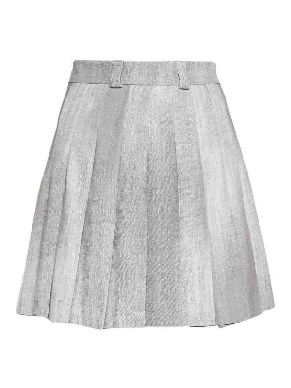 Ermanno Scervino Jupe Midi - Foncé Délavé