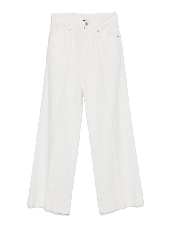 Brunello Cucinelli Jean Bootcut - Blanc