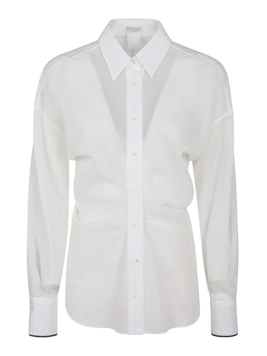 Brunello Cucinelli Chemise - Blanc