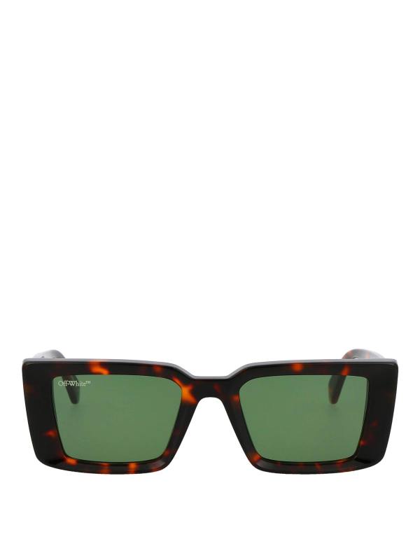 Off-White Lunettes De Soleil - Marron