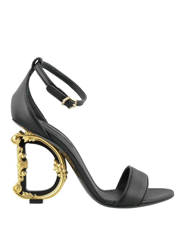 Dolce & Gabbana Sandales - Noir