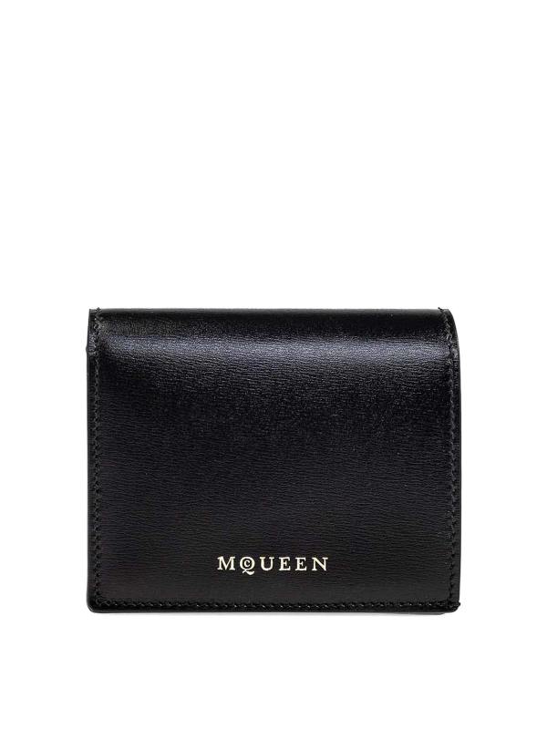 Alexander Mcqueen Portefeuilles - Noir