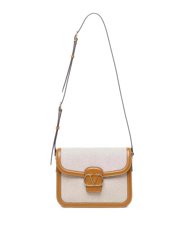 Valentino Garavani Sac Bandoulière - Beig