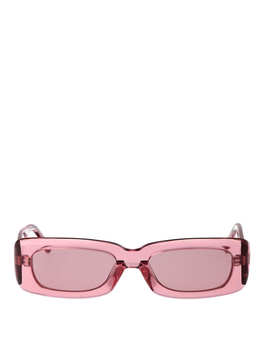 The Attico Lunettes De Soleil - Couleur Chair