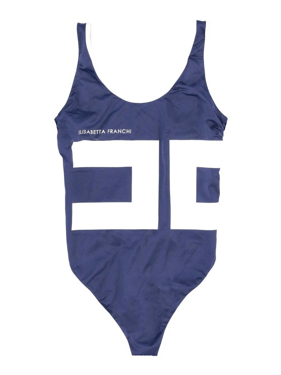 Elisabetta Franchi Maillot De Bain - Bleu
