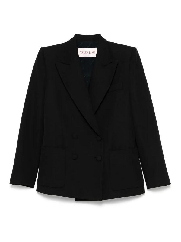Valentino Garavani Veste Casual - Noir