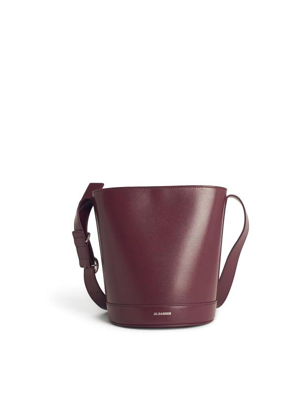 Jil Sander Sac Bandoulière - Rouge Bru