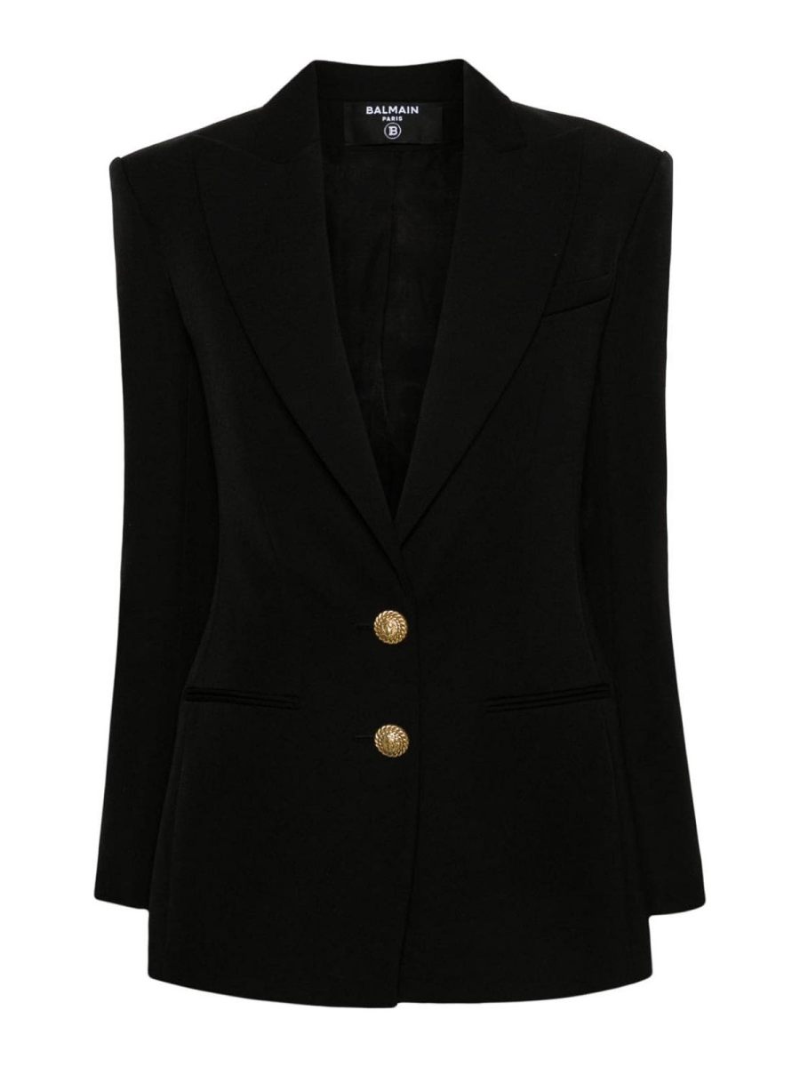 Balmain Veste Casual - Noir