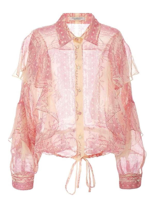 Philosophy di Lorenzo Serafini Chemise - Multicolore