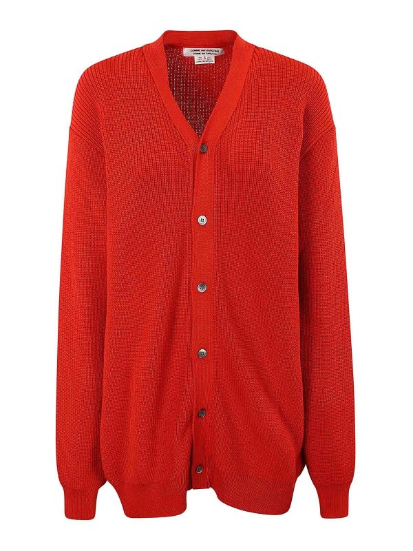 Comme Des Garcons Cardigan - Rouge