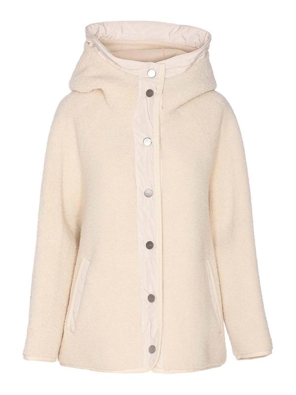 Pinko Manteau Court - Blanc
