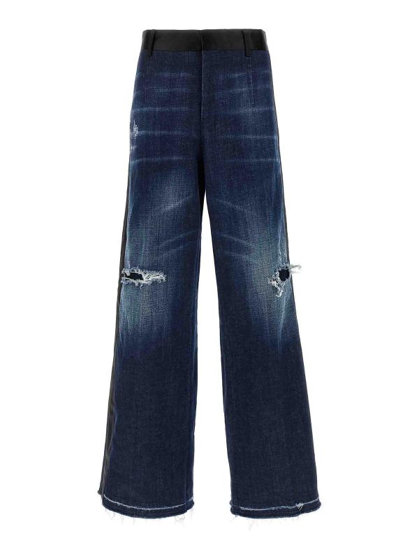 Dsquared2 Jean Bootcut - Bleu