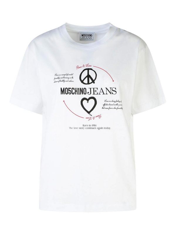 Moschino Jeans T-Shirt - Blanc