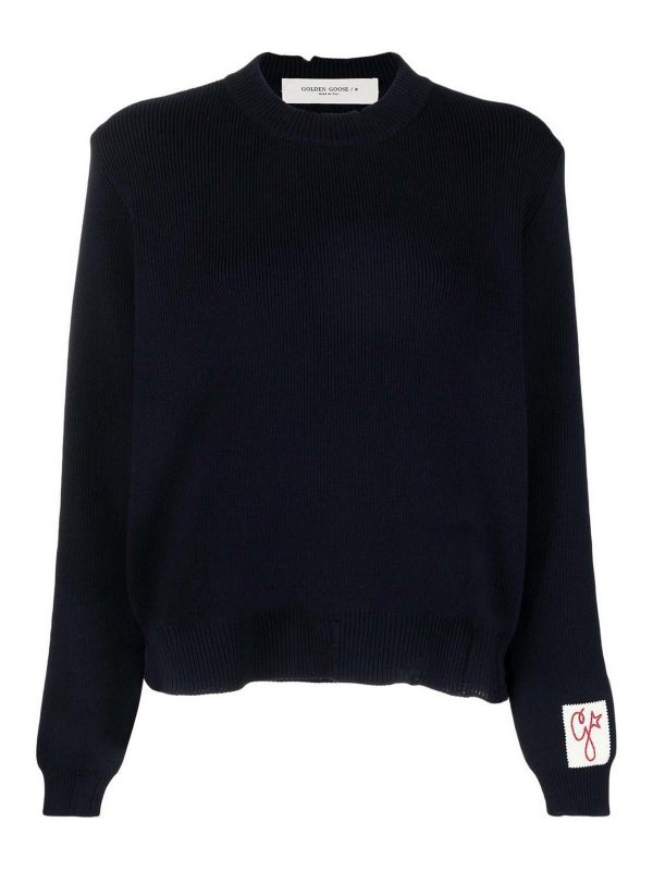 Golden Goose Sweat-Shirts - Bleu Foncé