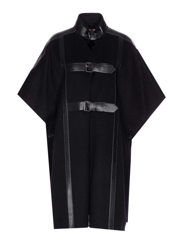 Twinset Manteau Court - Noir