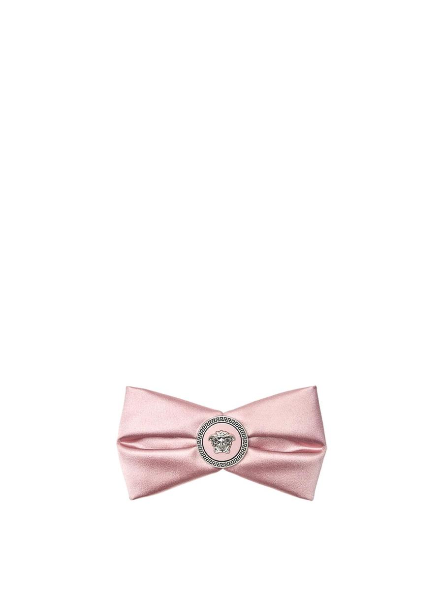 Versace Noeud au fini rose clair