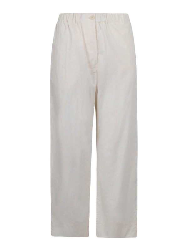 Mii Pantalons Décontractés - Blanc