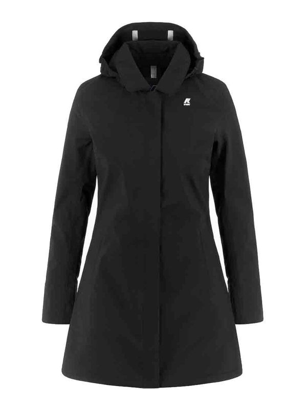 k-way Trench-Coat - Noir
