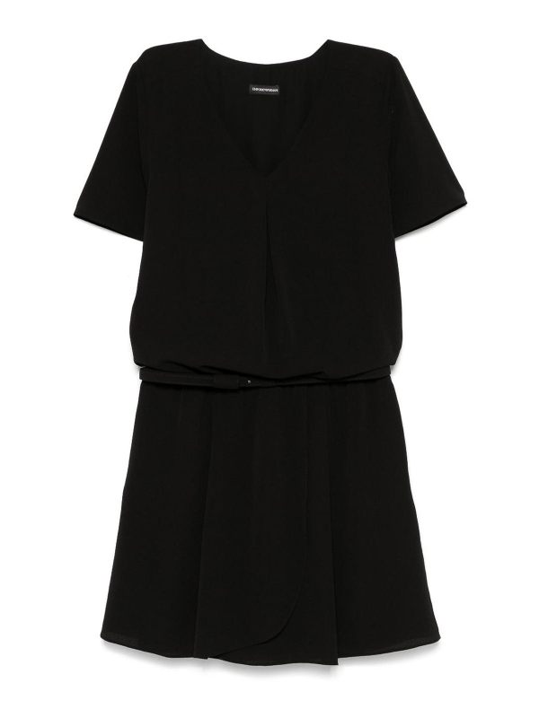 Emporio Armani Robe Courte - Noir