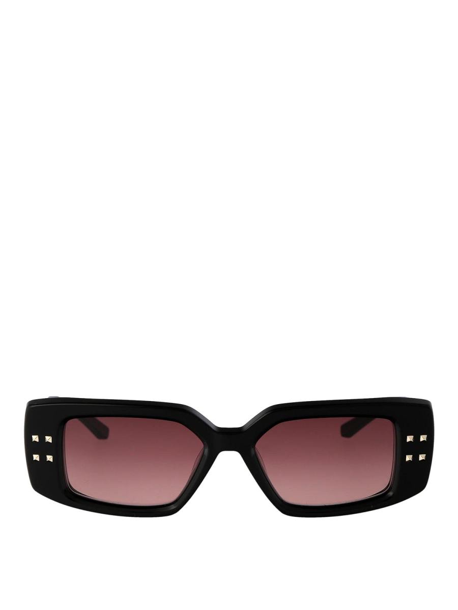 Valentino Garavani Lunettes De Soleil - Noir