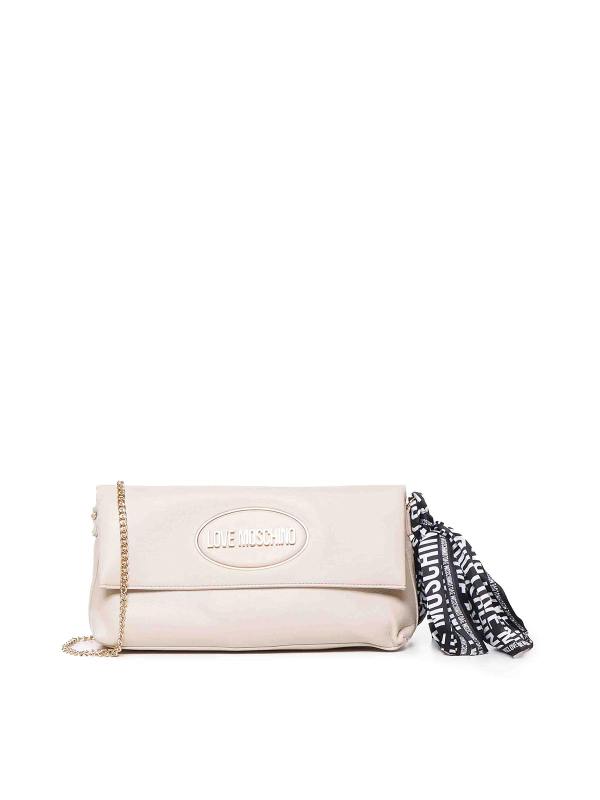 Love Moschino Sac Porté Épaule - Blanc