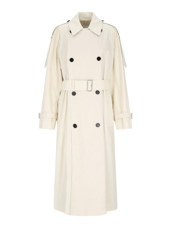 Burberry Trench-Coat - Blanc