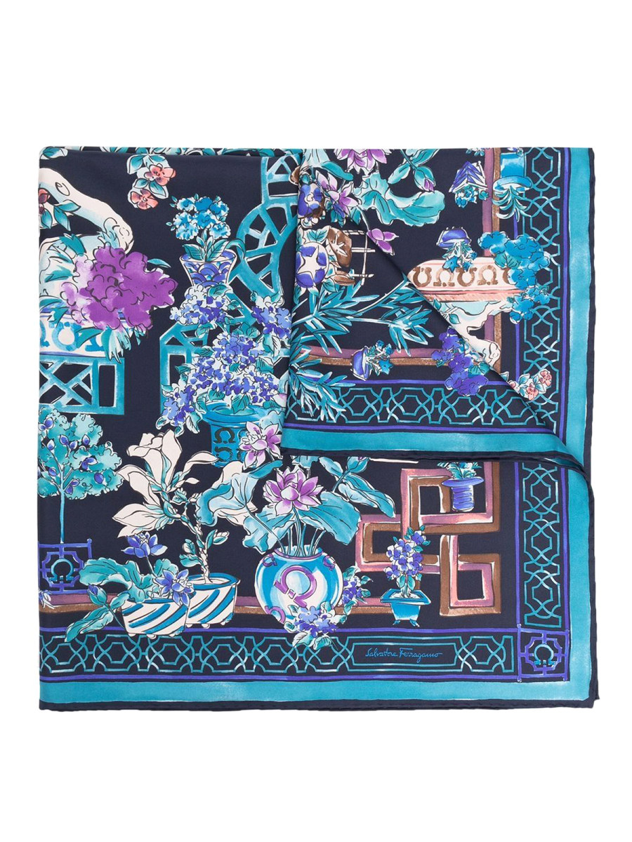 Ferragamo Étole - Bleu