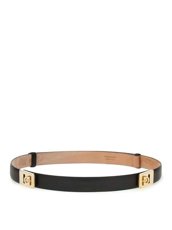 Salvatore Ferragamo Ceinture - Noir