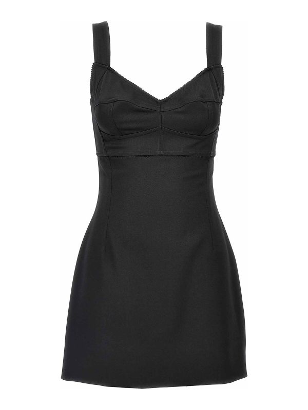 Dolce & Gabbana Robe Courte - Noir