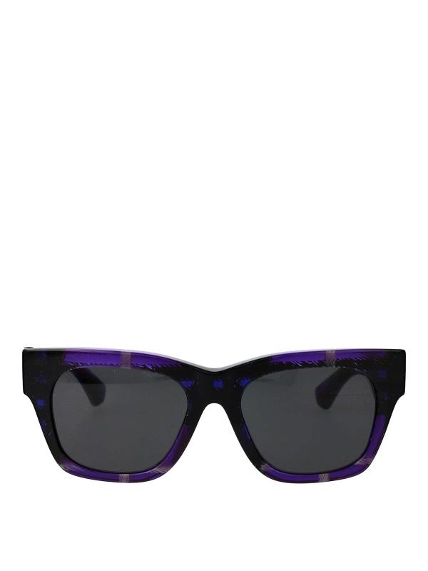 Burberry Lunettes De Soleil - Violet