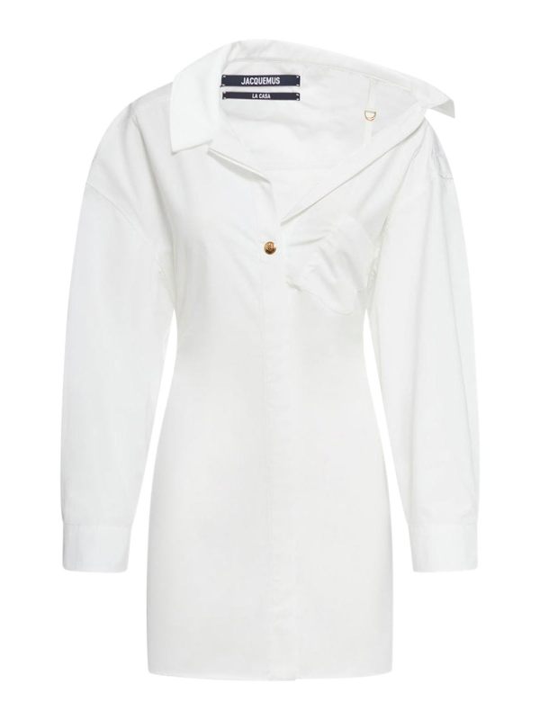 Jacquemus Robe Courte - Blanc
