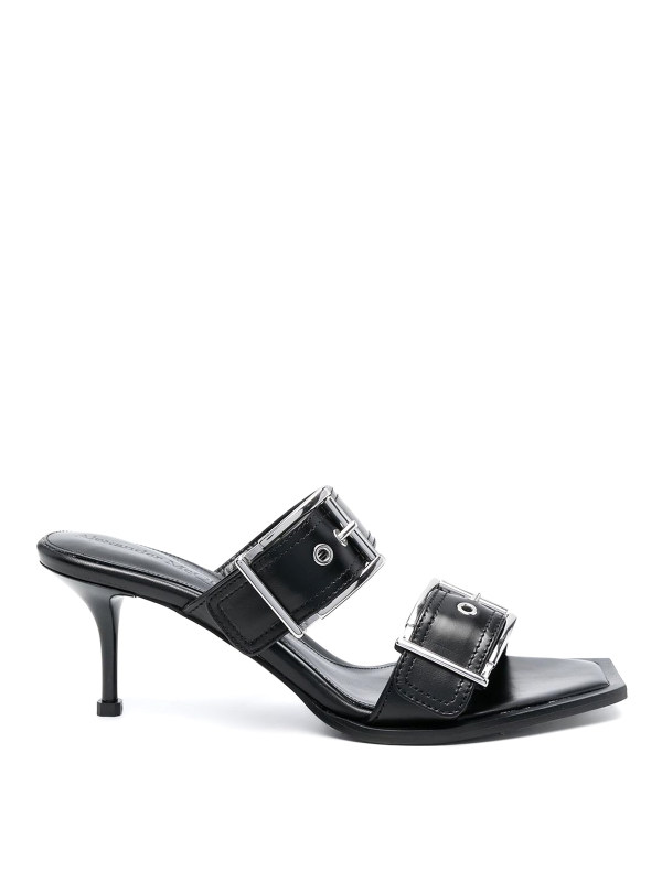 Alexander Mcqueen Sandales - Noir