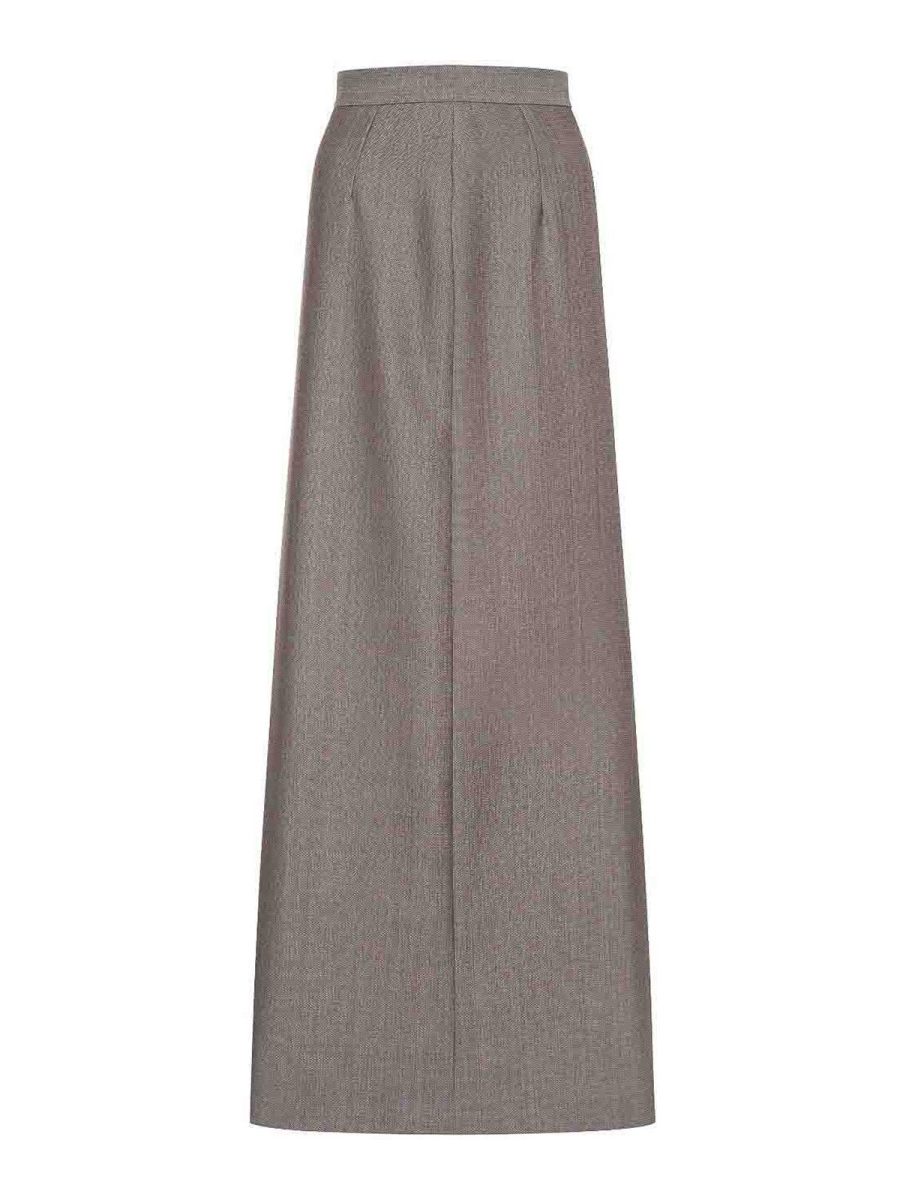 Alberta Ferretti Jupe Longue - Noir