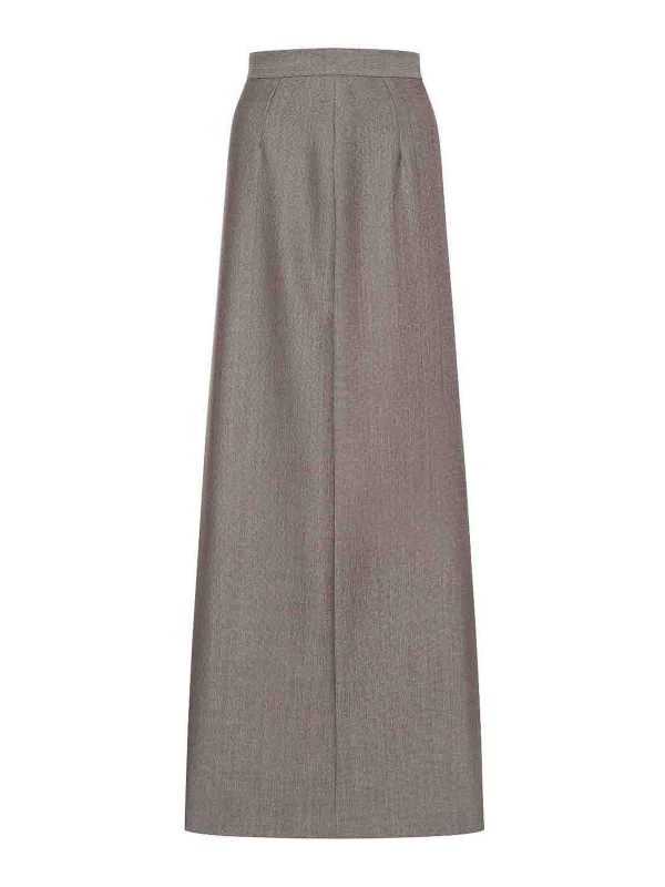 Alberta Ferretti Jupe Longue - Noir