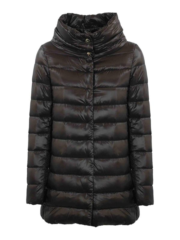 Herno Blouson Rembourré - Marron Foncé