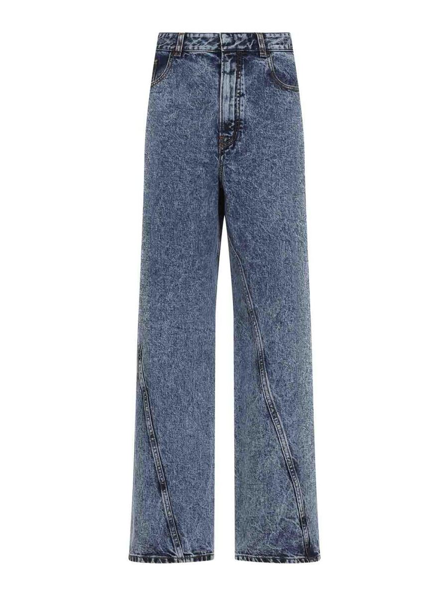 Alaïa Jean Bootcut - Beige Clair