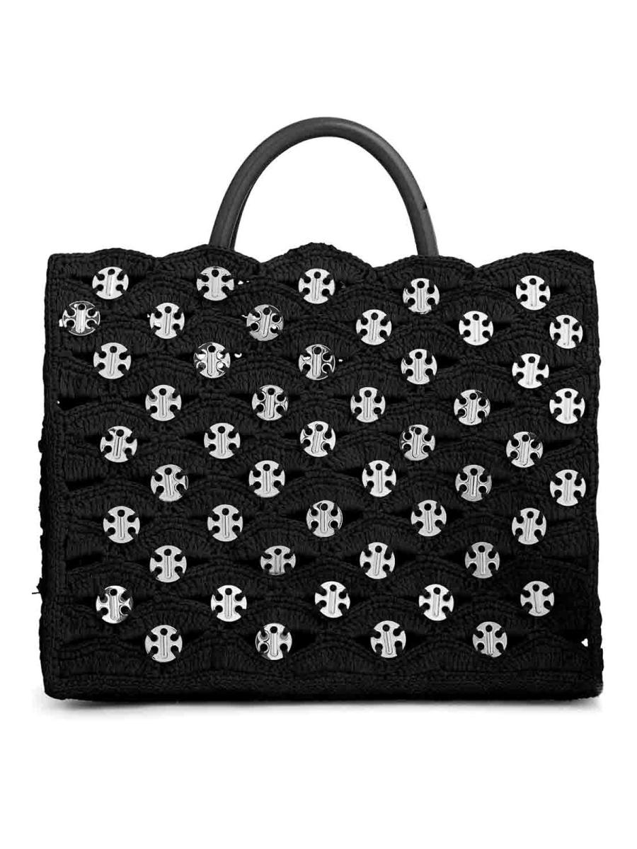 Rabanne Sac Cabas - Argent