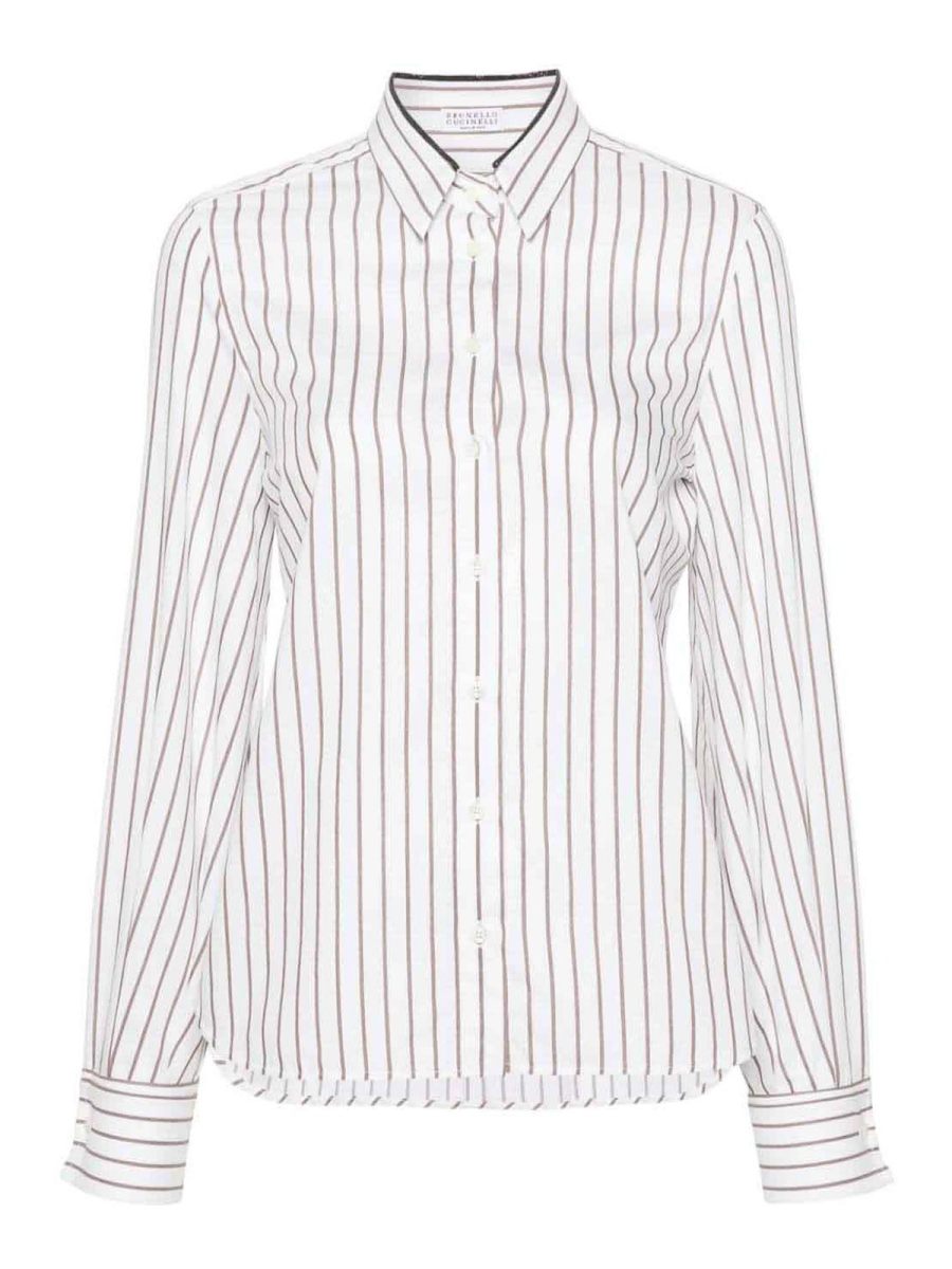 Brunello Cucinelli Chemise - Blanc
