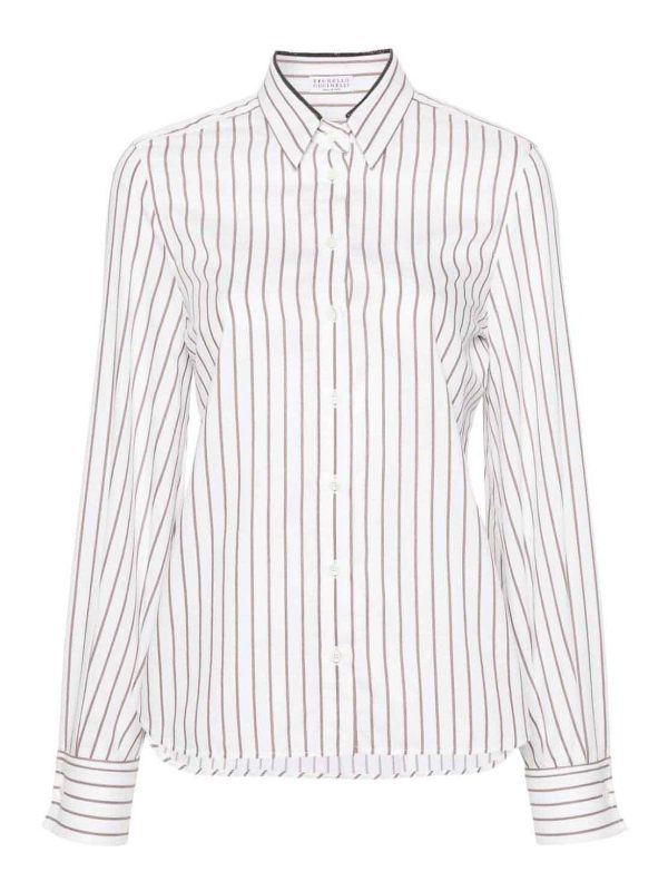 Brunello Cucinelli Chemise - Blanc