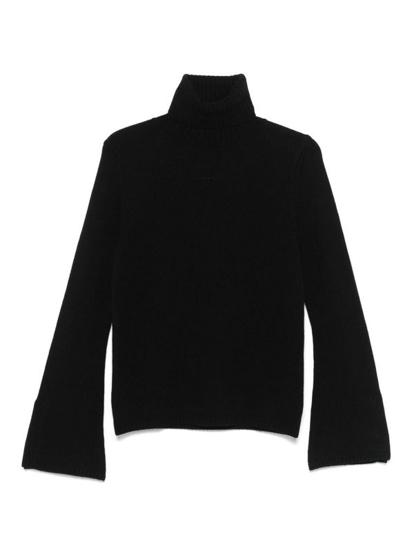 Wild Cashmere Pull Col Rond - Noir