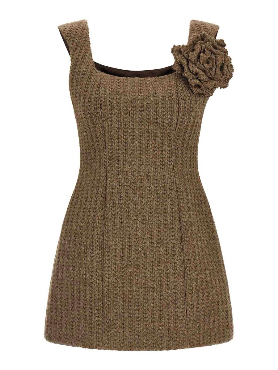 Giuseppe Di Morabito Robe Au Genou - Marron