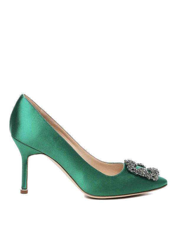 Manolo Blahnik Chaussures À Talon - Rouge Brun