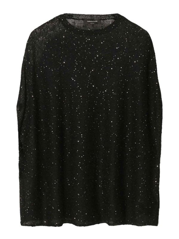 Fabiana Filippi Pull Col Rond - Noir