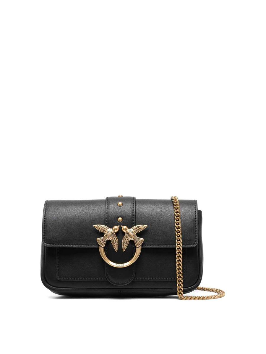 Pinko Sac Porté Épaule - Noir