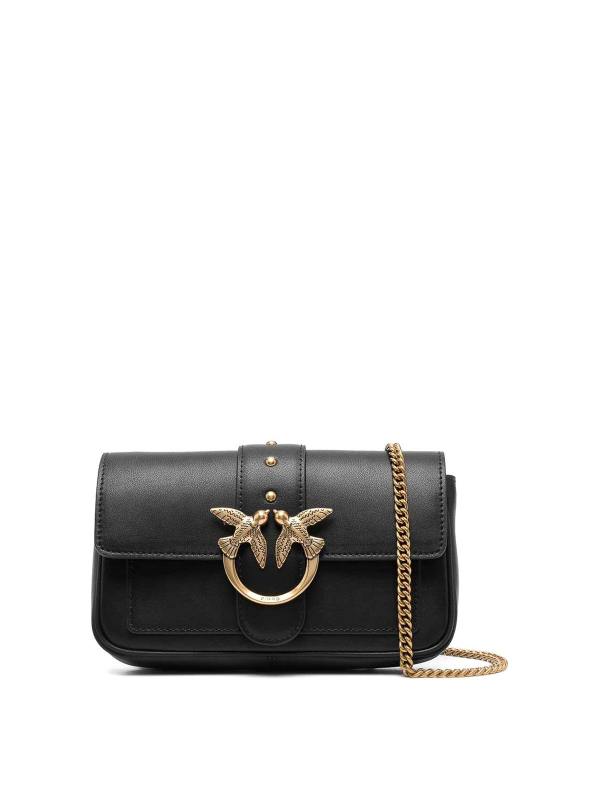 Pinko Sac Porté Épaule - Noir