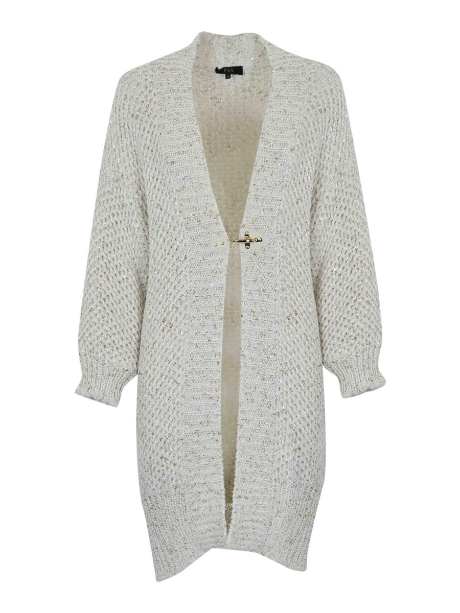 Fay Cardigan - Blanc