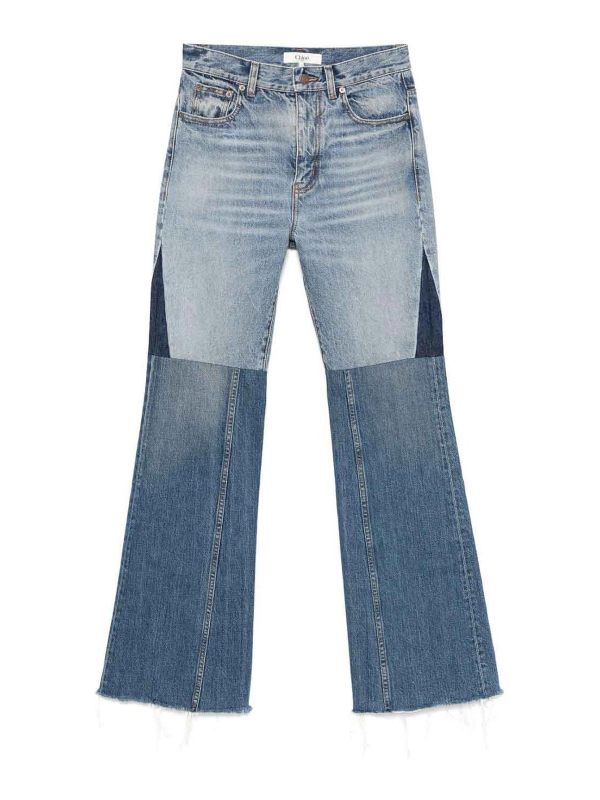 Chloe' Jean Bootcut - Multicolore