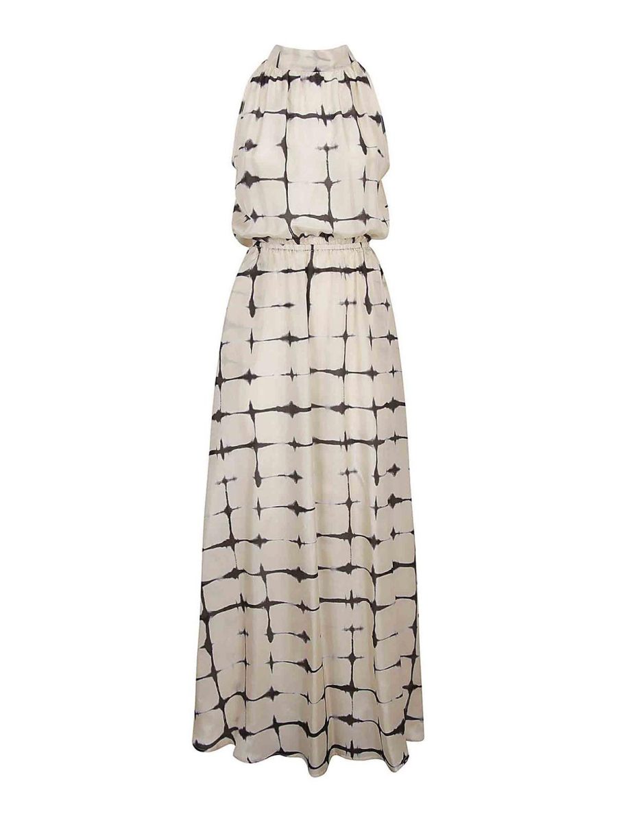 Crida Robe Au Genou - Blanc