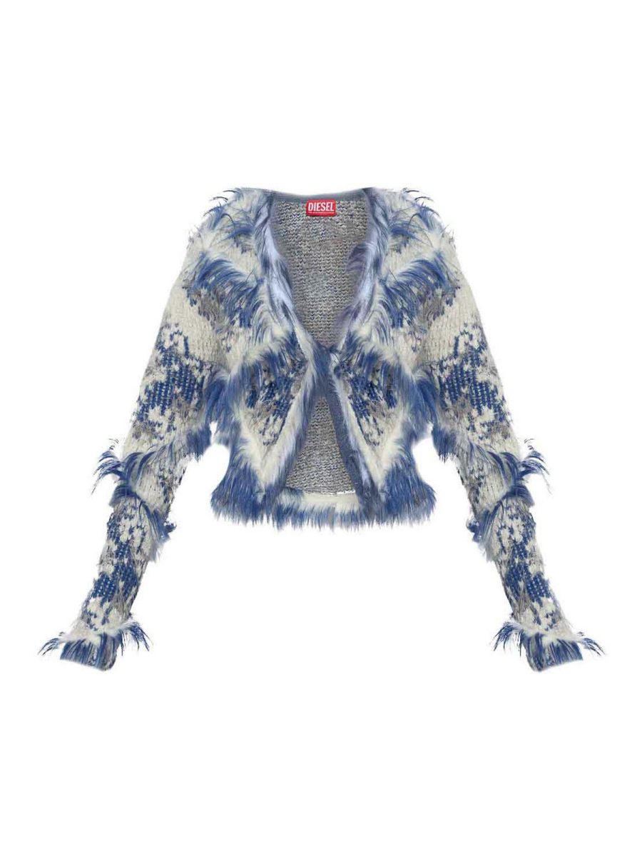 Diesel Pull Col Rond - Gris
