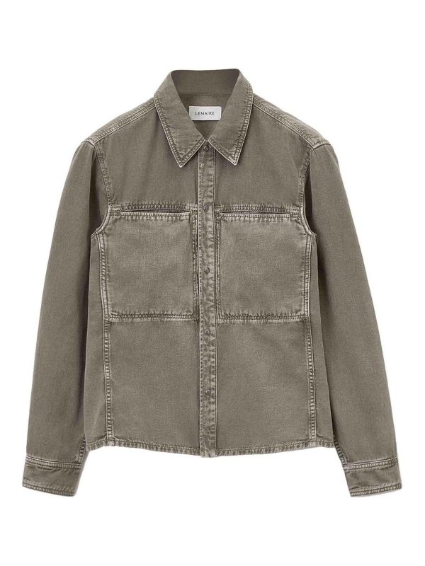Lemaire Chemise - Vert Foncé